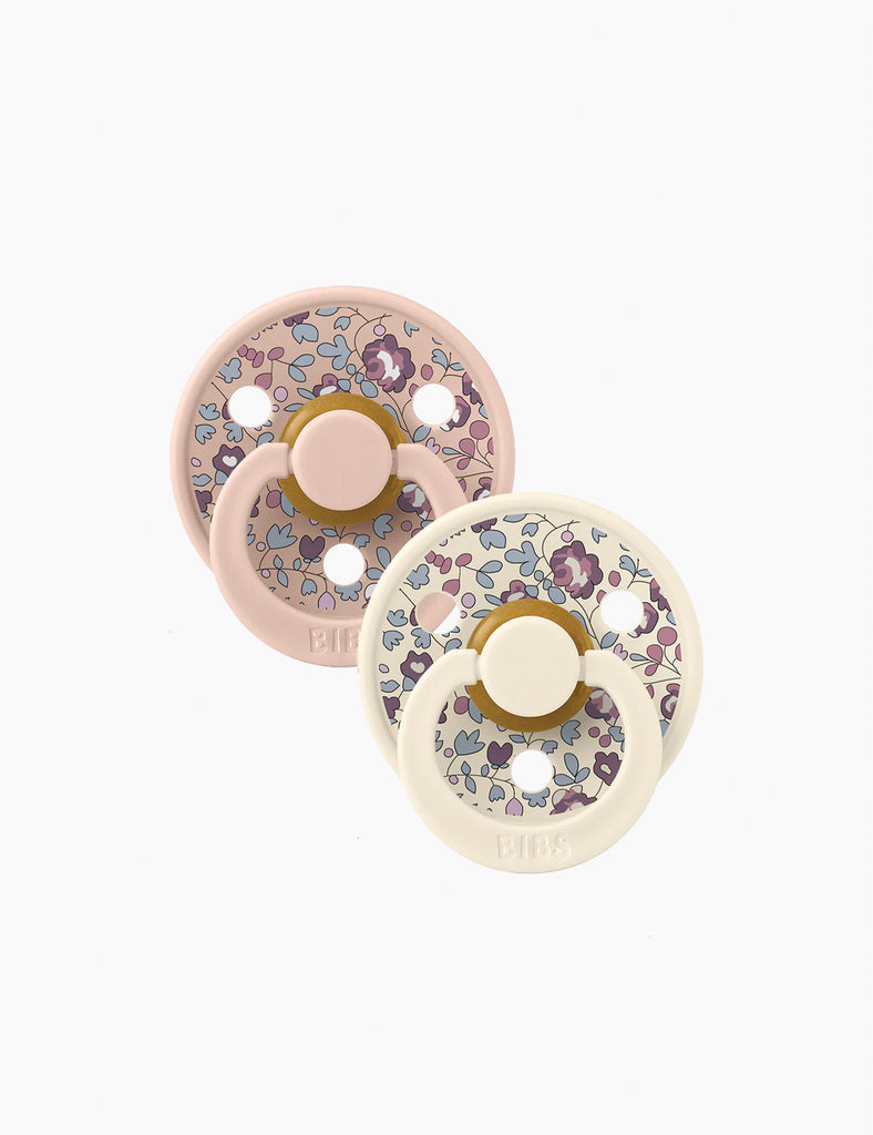 Image of BIBS x LIBERTY 2-Pack Colour Pacifiers in Eloise Blush Mix