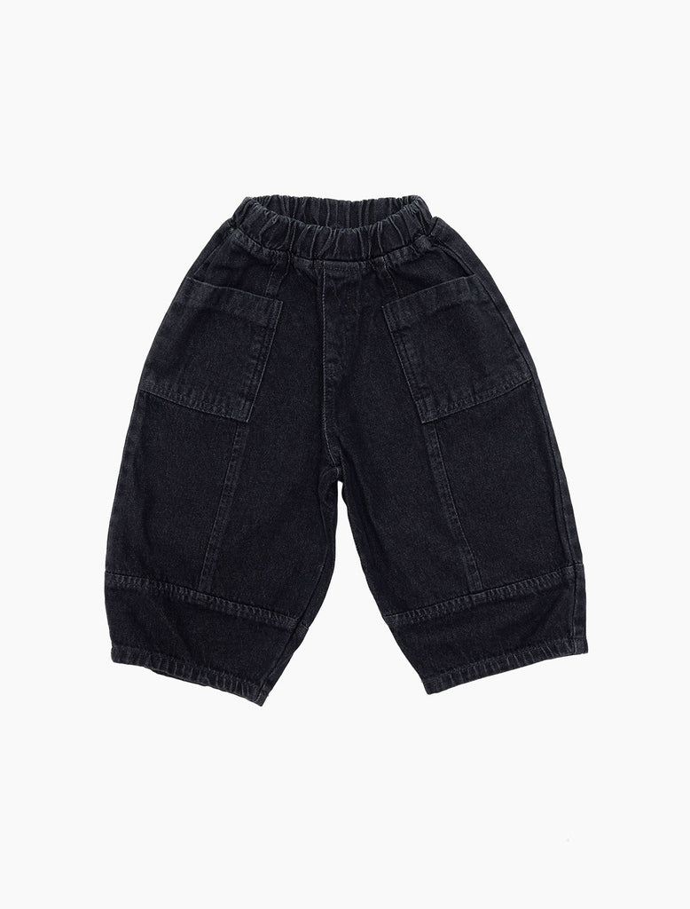 Image of 90s Baggy Jean in Rinsed Black.