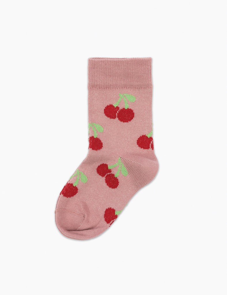 Image of Cherry Socks in Rouge.