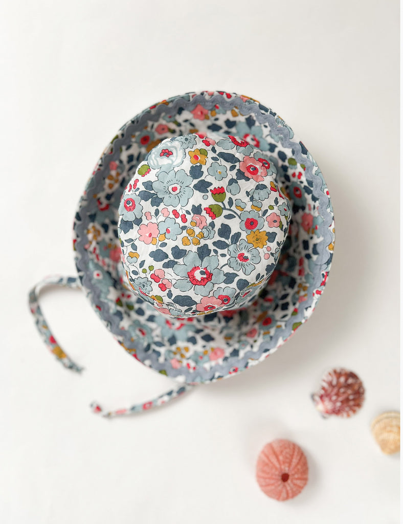 Image of Bucket Hat in Liberty Betsy Blue