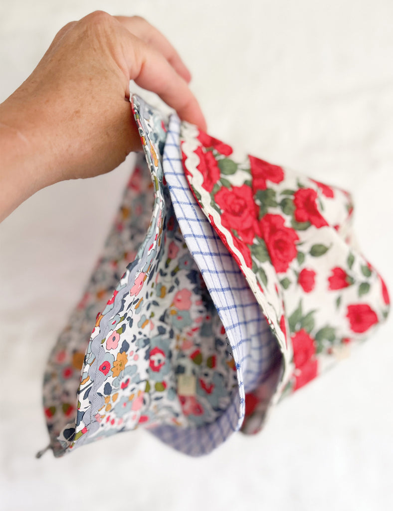 Image of Bucket Hat in Liberty Betsy Blue