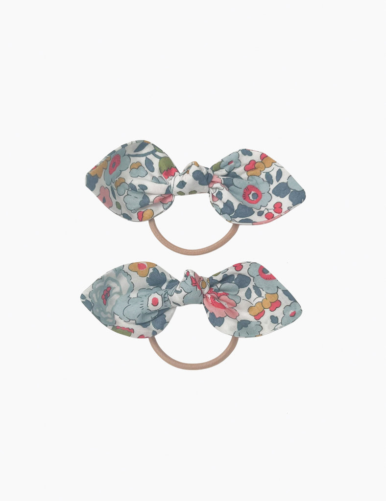 Image of Bunny Hair Ties in Betsy Blue
