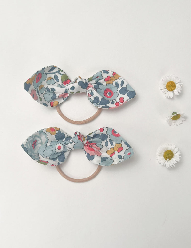 Image of Bunny Hair Ties in Betsy Blue