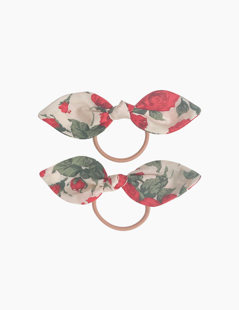 Image of Bunny Hair Ties in Carline Rose