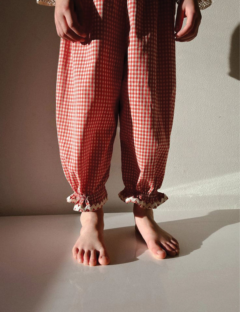 Image of Ballet Pant in Picnic Check