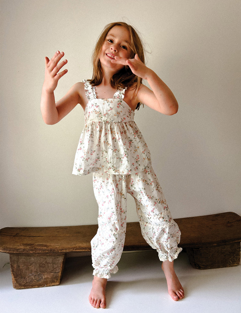 Ballet Pant in Flowers