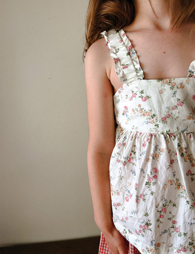 Image of Ballet Top in Flowers