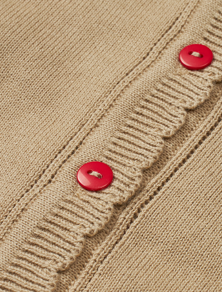 Image of Barbara Cardigan with Apples.