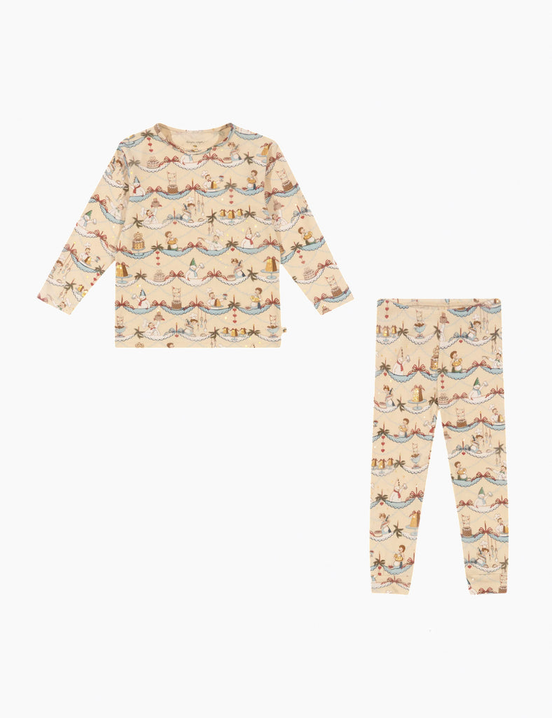 Image of Basic Blouse Pants Set in Sugar Pie.