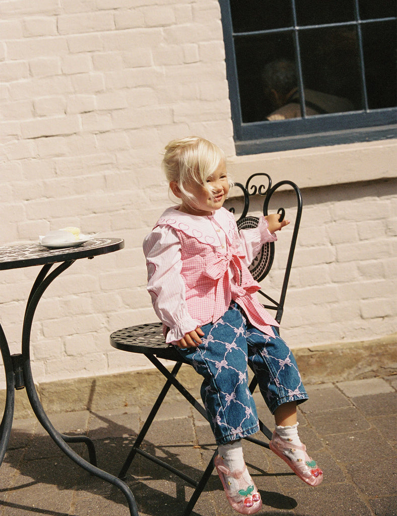 Image of Blair Jeans in Pink Bows