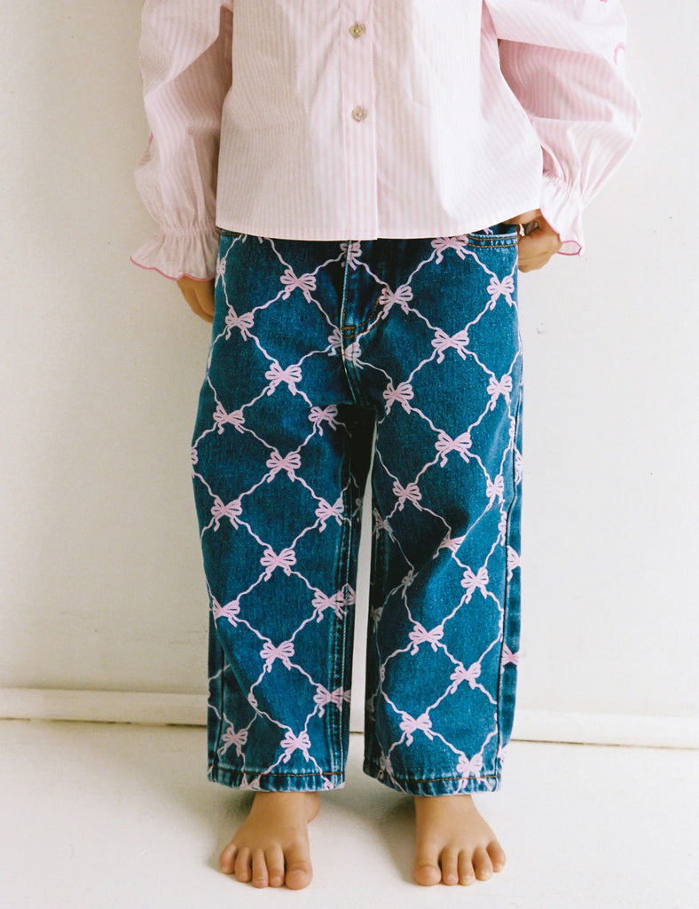 Image of Blair Jeans in Pink Bows