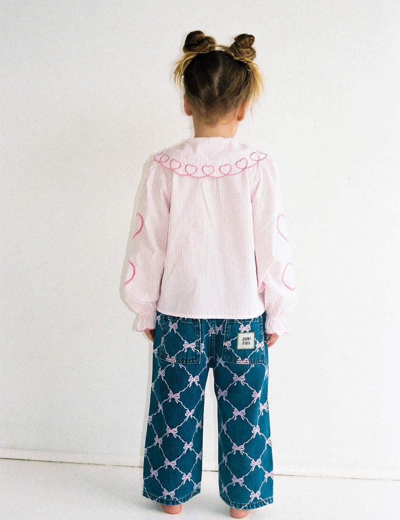 Image of Blair Jeans in Pink Bows