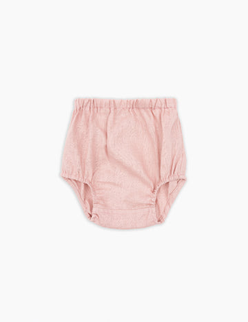 Image of Linen Nappy Cover in Pink Linen