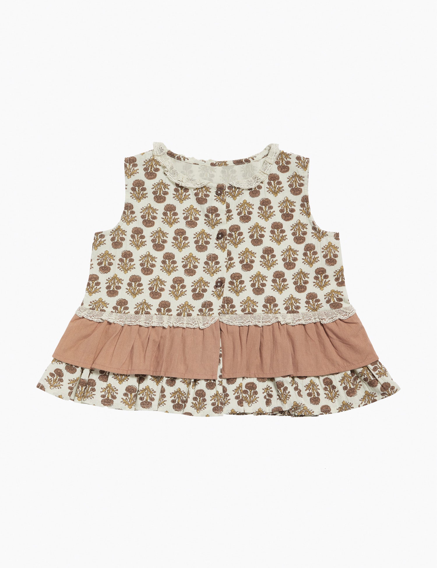 【完売商品】2025 Little Cotton Clothes ブラウス Little Cotton Clothes – Spilled Milk