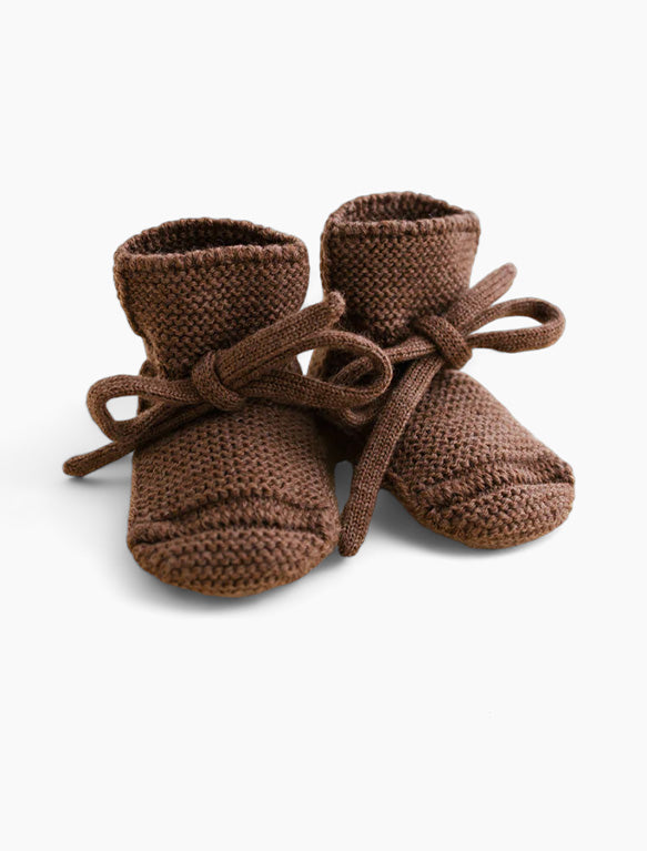 Image of Booties in Mocha.