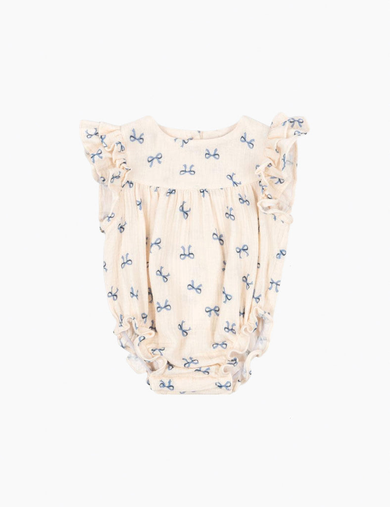 Image of Coco Romper in Bow Bleu