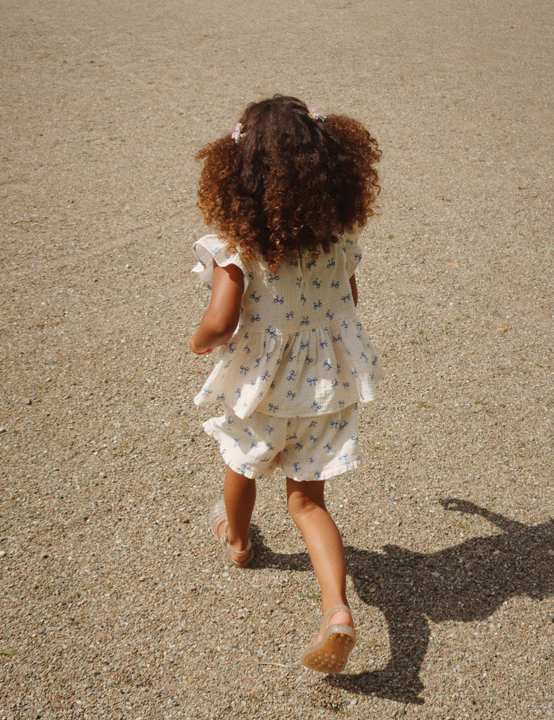 Image of Coco Top in Bow Bleu