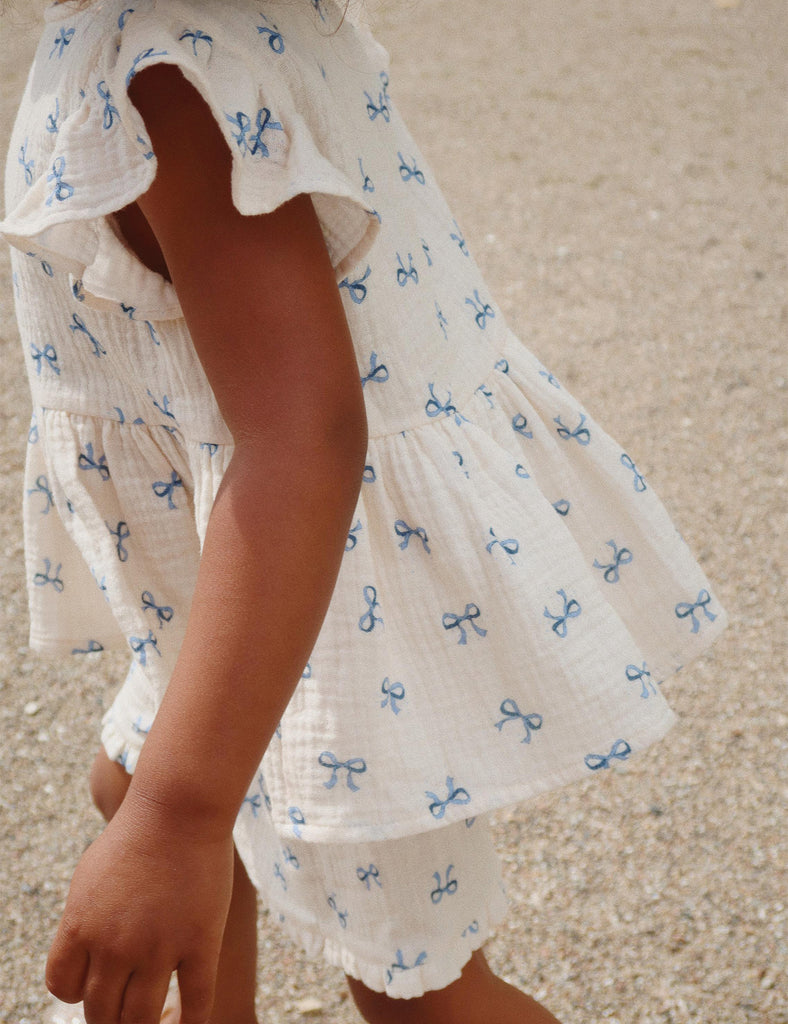 Image of Coco Top in Bow Bleu