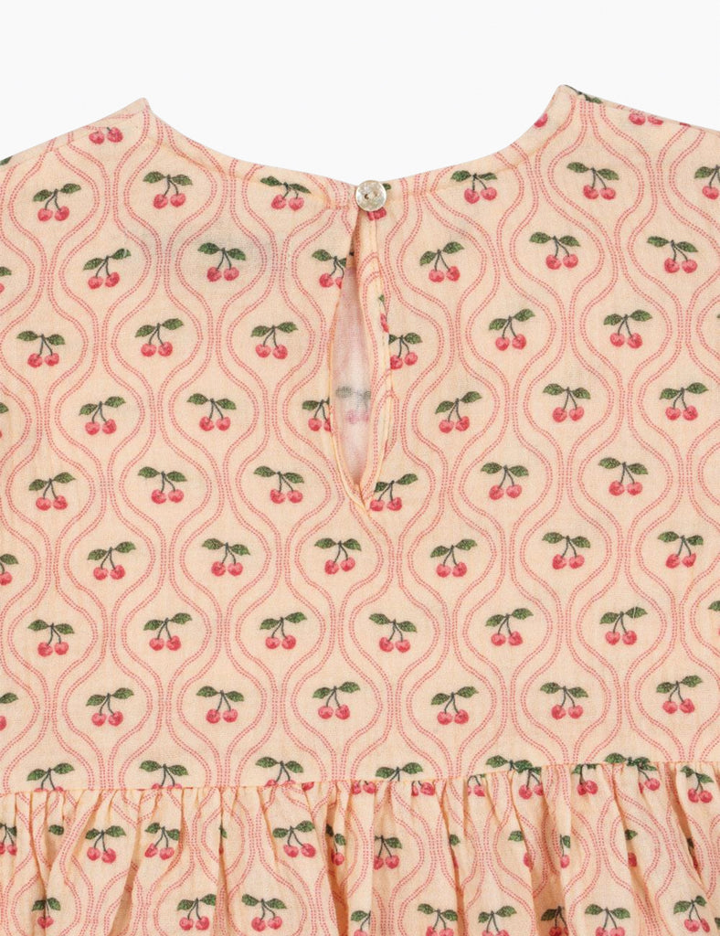 Image of Coco Top in Cherry Pink Motif