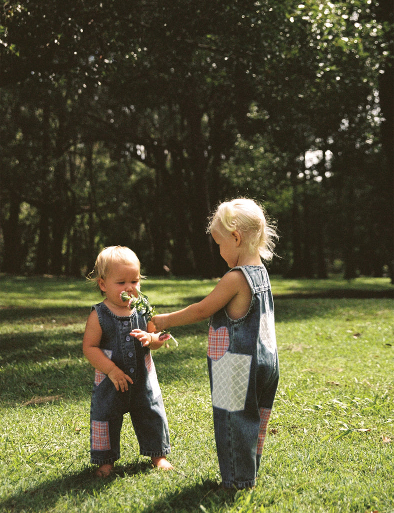 Charlie Overalls in Patchwork