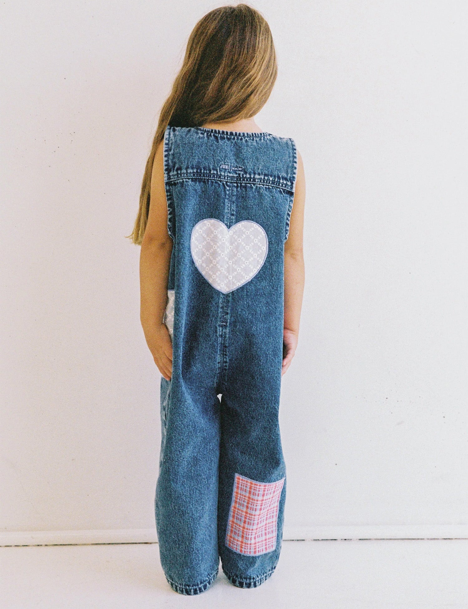 Charlie Overalls in Patchwork – Spilled Milk