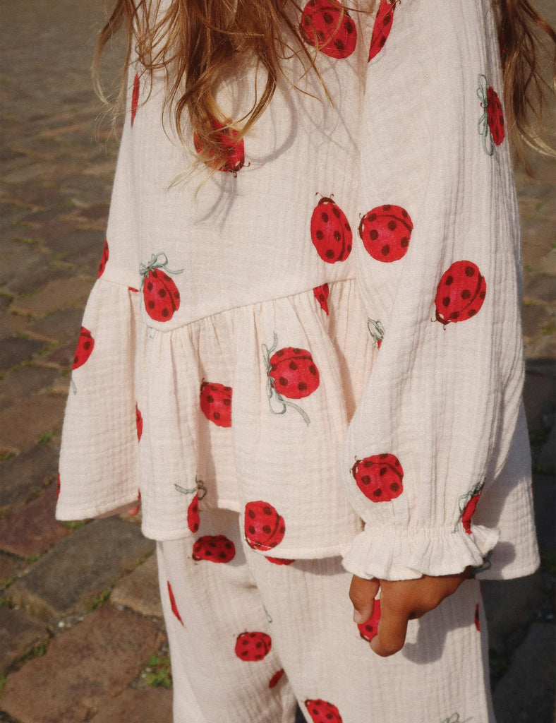 Image of Coco Blouse in Ladybug.