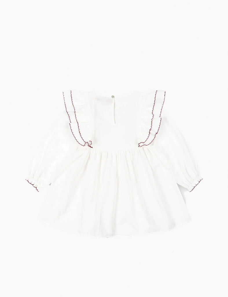 Image of Coeur Dress in White.