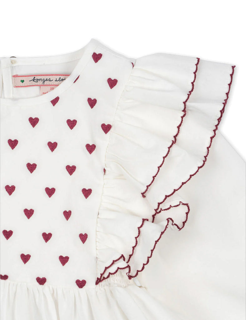 Image of Coeur Dress in White.