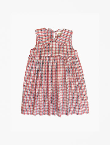 Image of the Colette Dress in Folk Check.