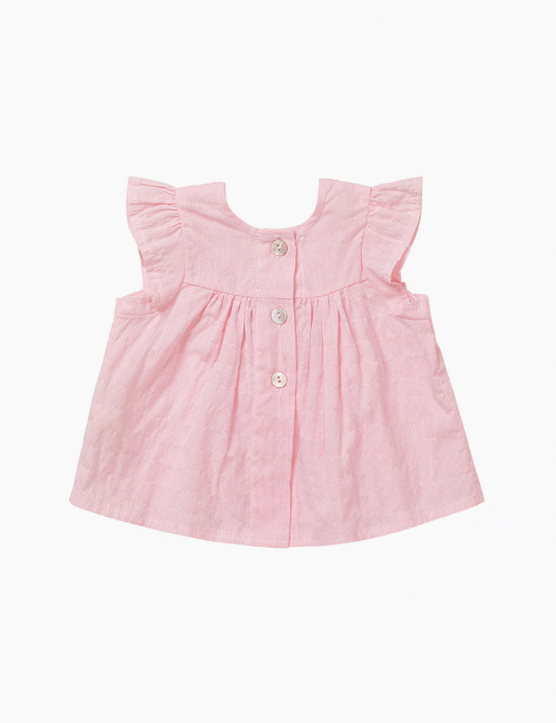 Image of Daisy Baby Top in Bubblegum
