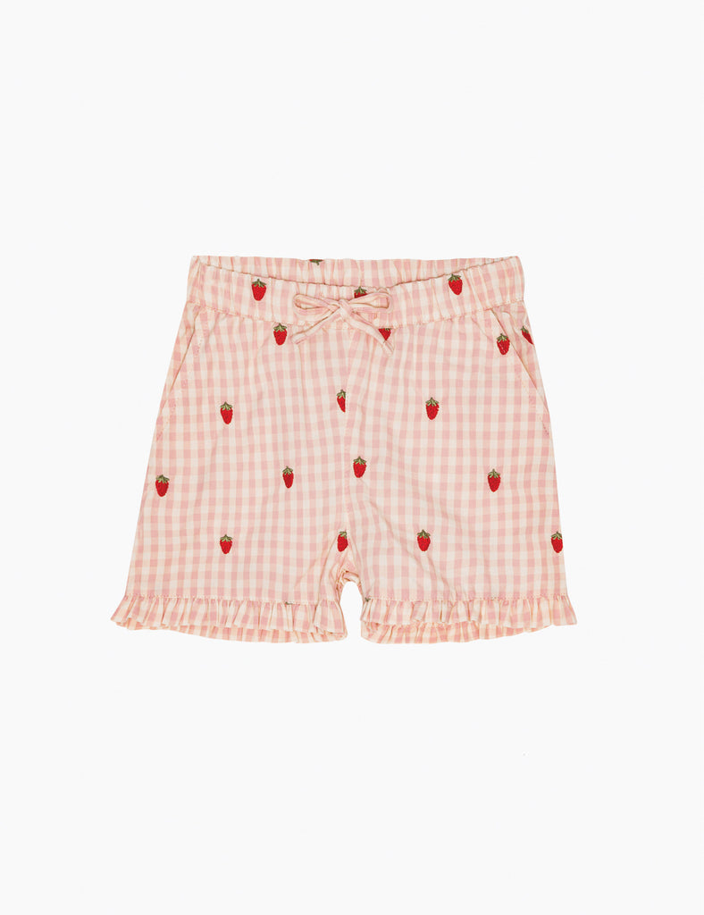 image of dolly shorts in pink berry