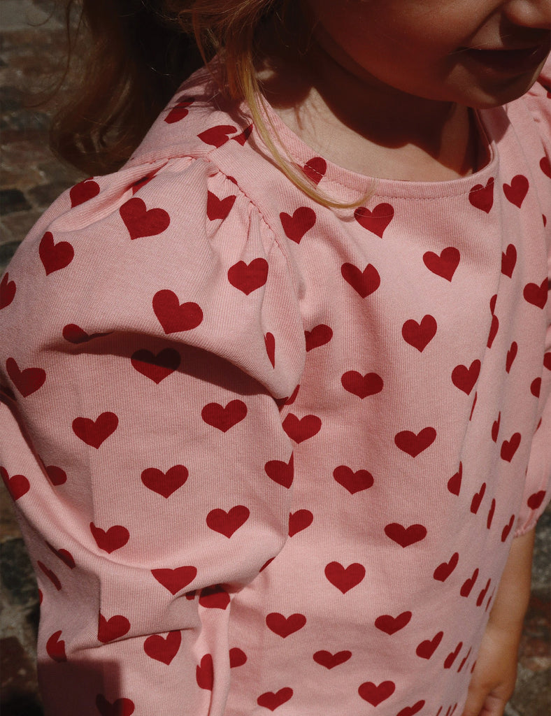 Image of Drey Top in Amour Rouge.