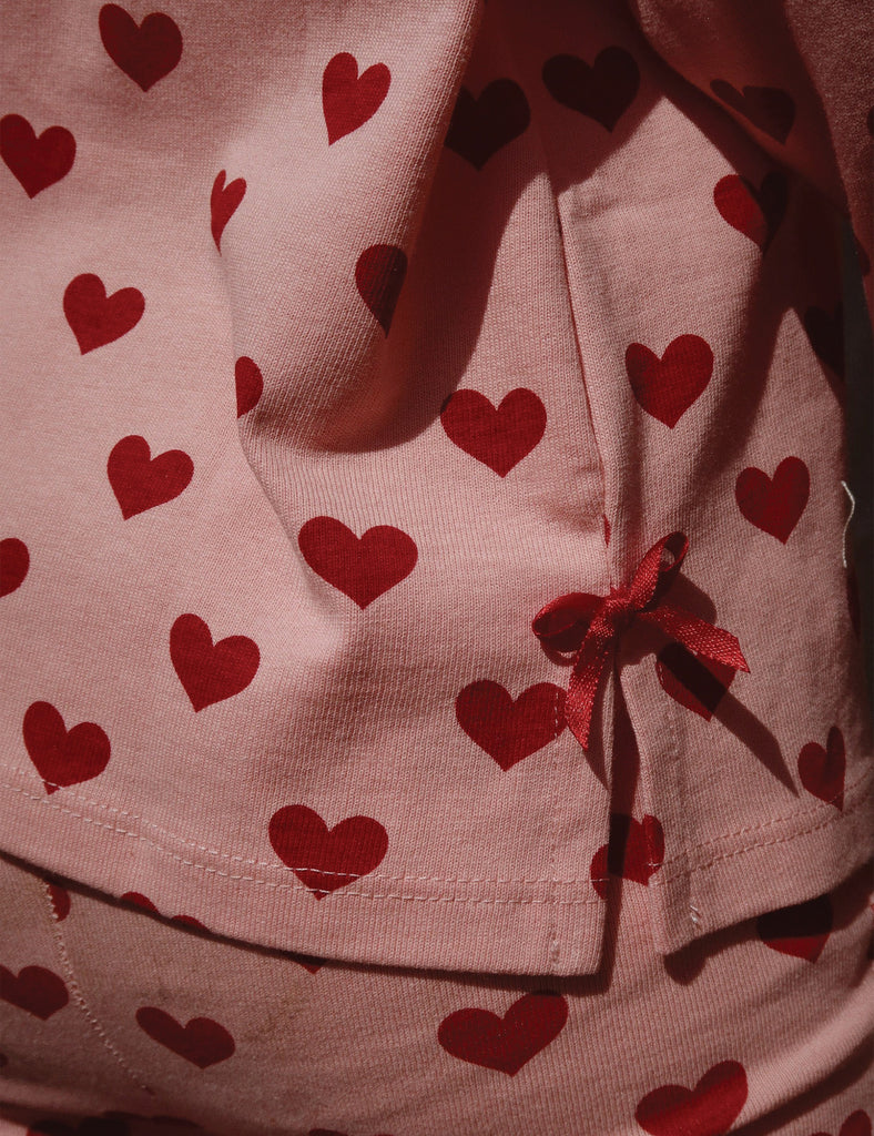 Image of Drey Top in Amour Rouge.