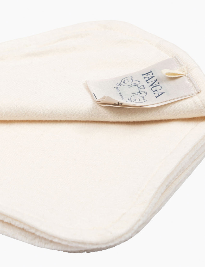 Image of soft baby blanket in antique white