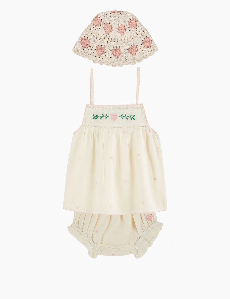 Image of Embroidered BB Tank outfit