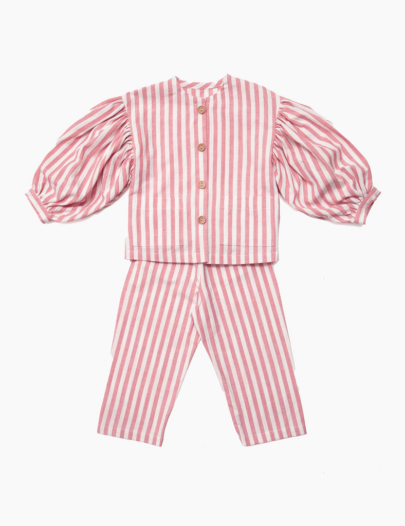 Image of the Farrow Set in Circus Stripe.