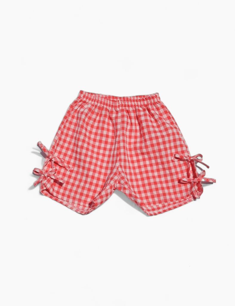 Image of Favorite Shorts in Red Check