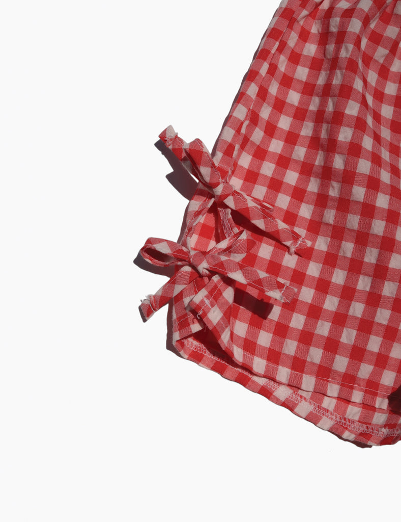 Image of Favorite Shorts in Red Check