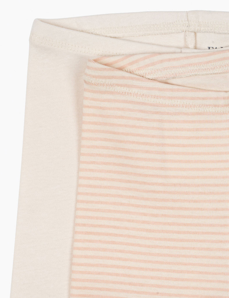 2 pack baby leggings on a white background