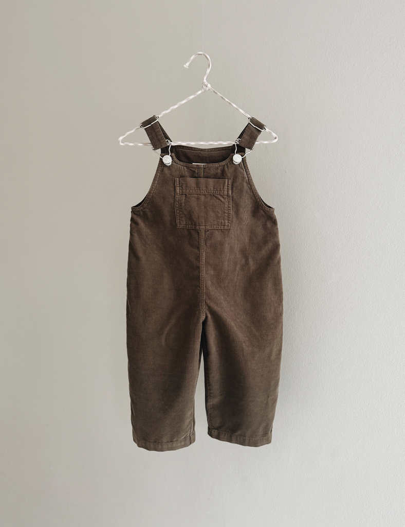 Image of Ole Overalls in wood.
