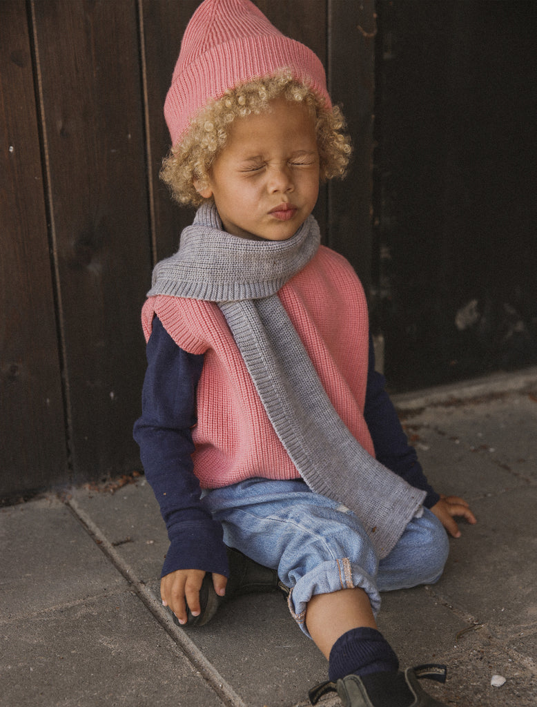 Image of Fonzie Beanie in Bubblegum.