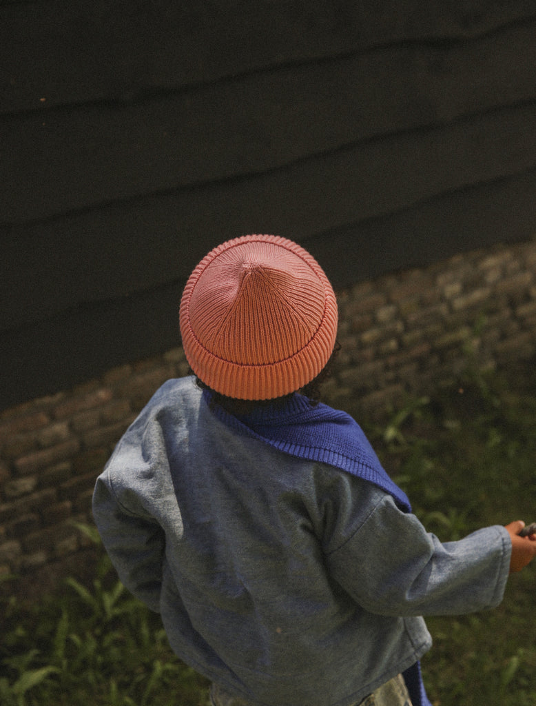 Image of Fonzie Beanie in Bubblegum.
