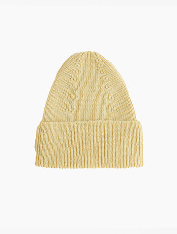 Image of Fonzie Beanie in Light Yellow.