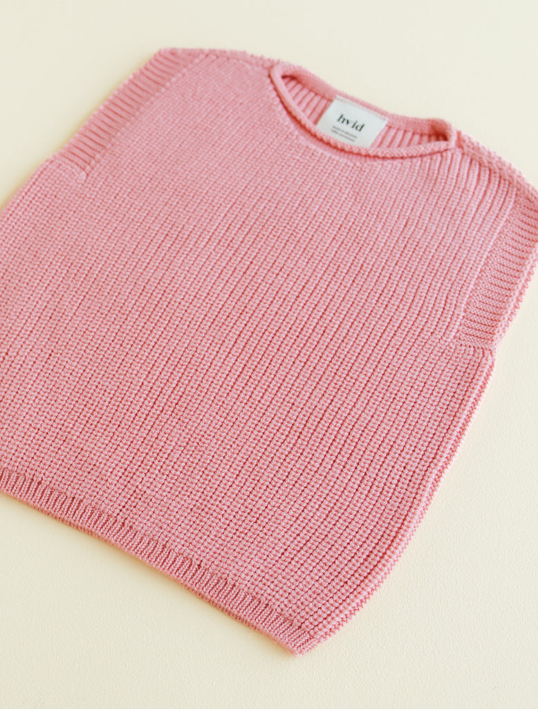 Image of Harvey Baby Vest in Bubblegum.