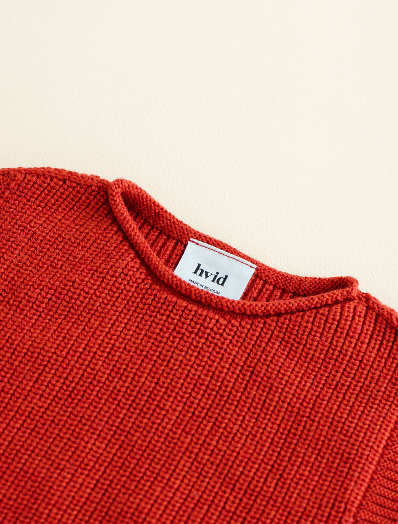 Image of Harvey Baby Vest in Red.