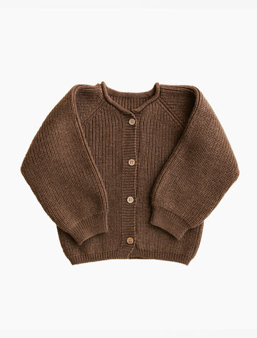 Image of Inga Cardigan in Mocha.