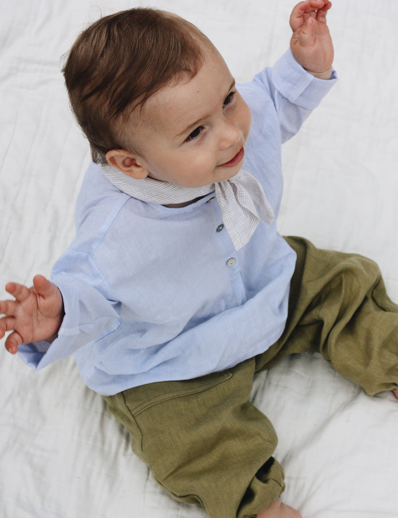 Image of Jaipur Baby Shirt in Saltwater