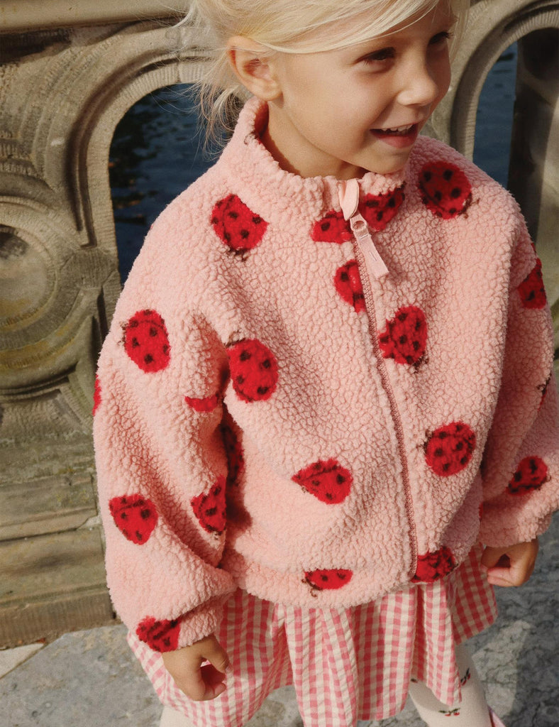 Image of Jody Jacket in Pink Ladybug.