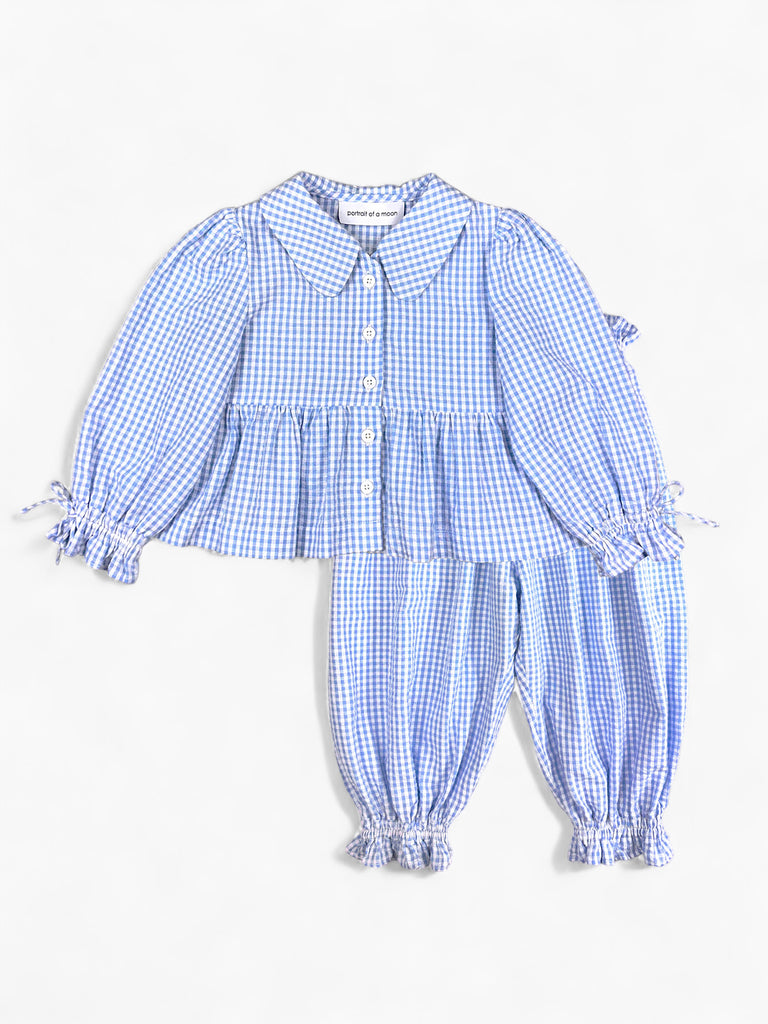 Image of Jeanie Set in Gingham.