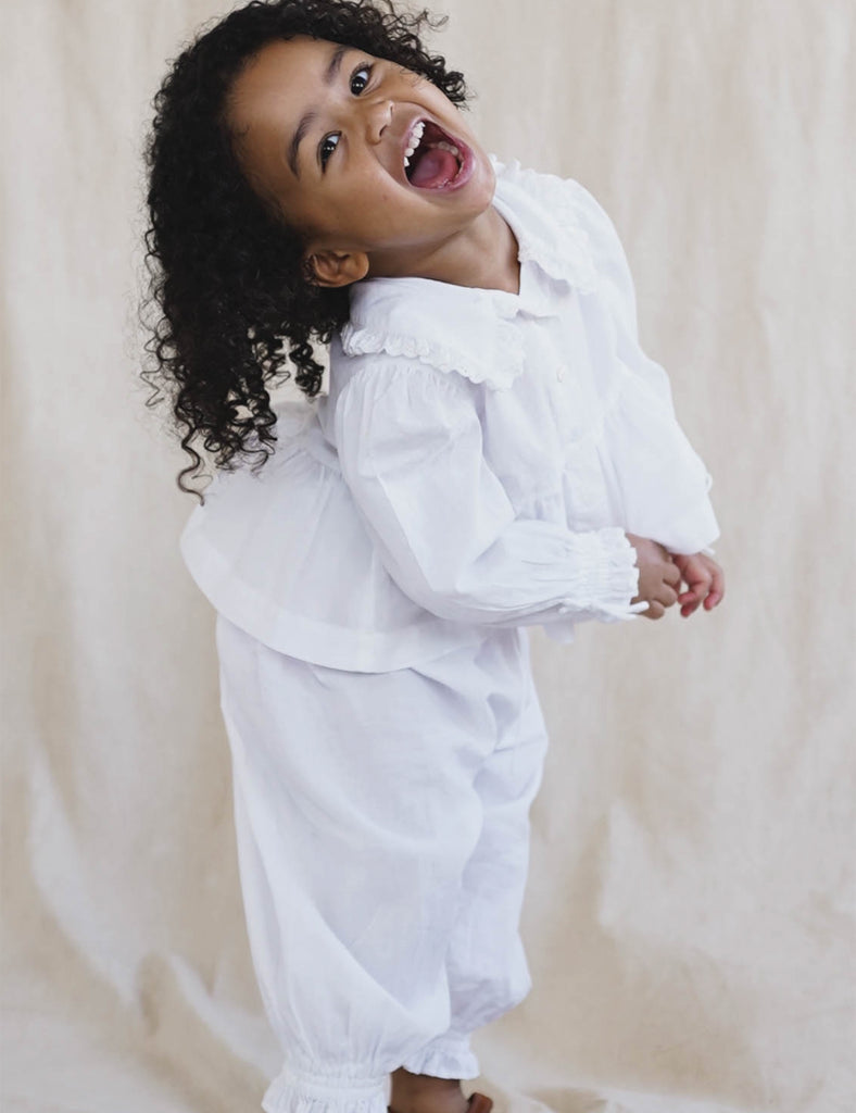 Image of Jeanie Set in Ivory.